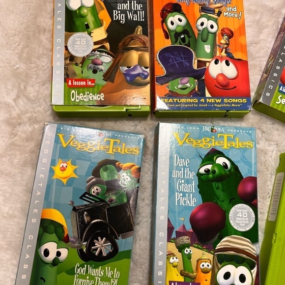 Veggie Tales VHS lot - Picture 8 of 9